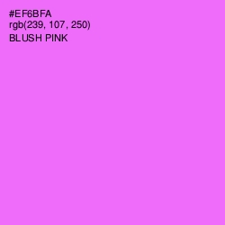 #EF6BFA - Blush Pink Color Image